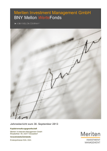 Meriten Investment Management GmbH BNY