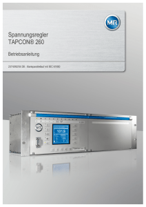 Spannungsregler TAPCON® 260