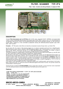 FILTER - SCANNER TYP: IF*6 MIKRO-MESS-GMBH