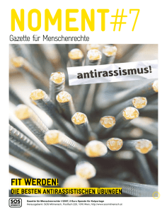 fiT wErdEN! - SOS Mitmensch