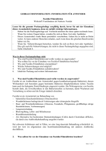 GEBRAUCHSINFORMATION: INFORMATION FÜR DEN ANWENDER