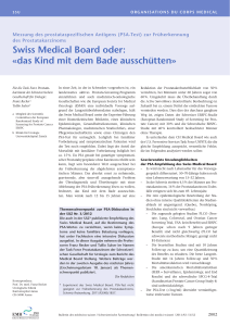Swiss Medical Board oder - Bulletin des médecins suisses