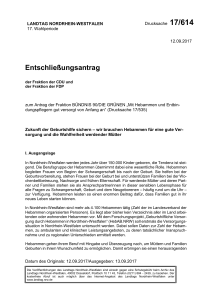 Entschlie&szlig;ungsantrag