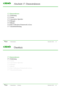 Einf\374hrung in die Informatik 2