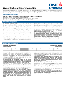 Key Investor Information: AT0000A1TVP2