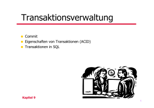 Transaktionsverwaltung