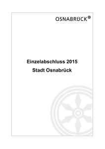 Einzelabschluss 2015 Stadt Osnabrück