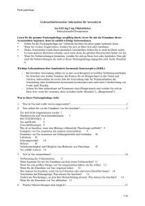 GEBRAUCHSINFORMATION: INFORMATION FÜR