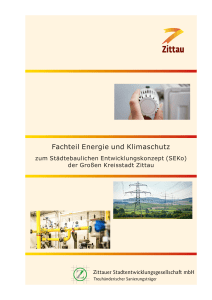 Fachteil Energie und Klimaschutz