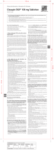 Clozapin TAD® 100 mg Tabletten