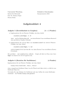 Aufgabenblatt 4