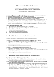 Gebrauchsinformation: Information für Anwender