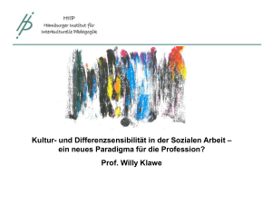 Soziale Arbeit als normative Profession