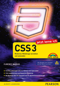 Jetzt lerne ich CSS3 *978-3-8272-4745-2* - © 2012 by