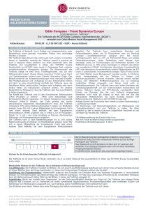 Oddo Compass - Trend Dynamics Europe