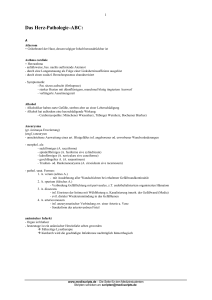 Das Herz-Pathologie-ABC