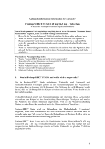 Fosinopril/HCT STADA 20 mg/12,5 mg – Tabletten