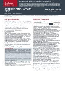 ASIAN DIVIDEND INCOME FUND