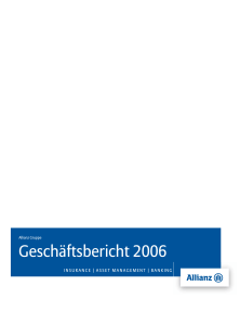 Geschäftsbericht Allianz Gruppe