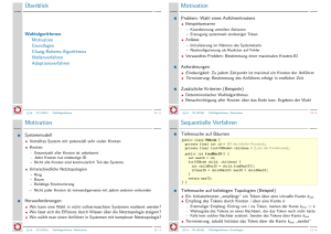 VS-11 – Wahlalgorithmen