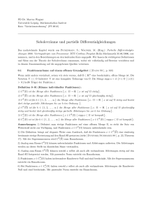 Sobolevräume und partielle Differentialgleichungen