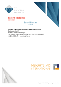 Talent Insights