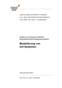 Modellierung von IuK-Systemen