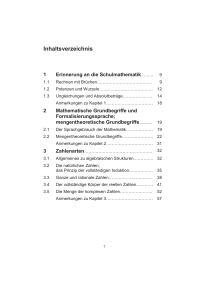 Inhaltsverzeichnis - Deutscher Betriebswirte