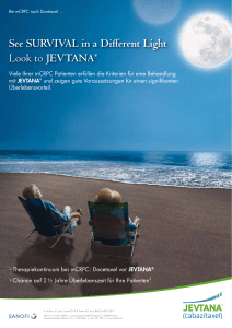See Survival in a Different light Look to Jevtana