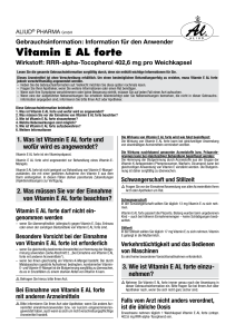 Vitamin E AL forte