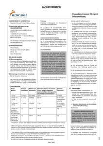 Fachinformation_Paracetamol_Amneal_10_mg/ml V1.1 20161025