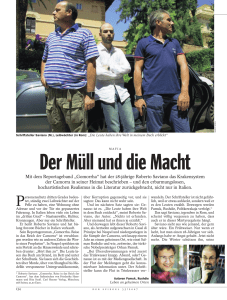 Der Müll und die Macht