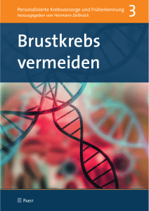 Brustkrebs vermeiden