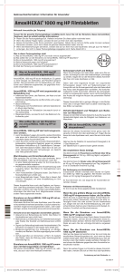 AmoxiHEXAL® 1000 mg HP Filmtabletten