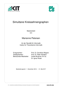 Simultane Kreissehnengraphen - ITI Wagner