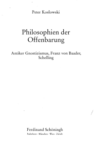 Philosophien der Offenbarung