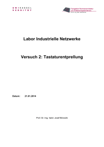 Labor Industrielle Netzwerke Versuch 2
