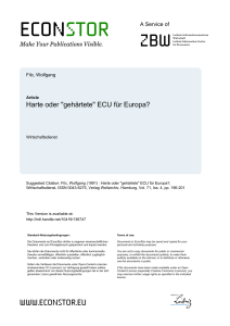 "gehärtete" ECU für Europa?