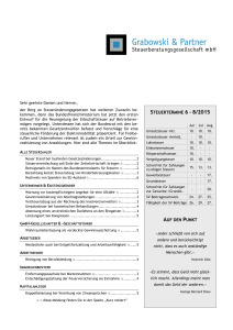 steuertermine auf den punkt