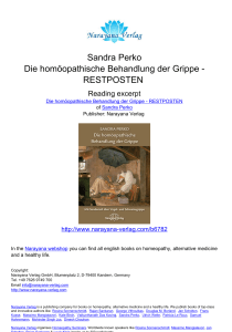 Sandra Perko Die homöopathische Behandlung