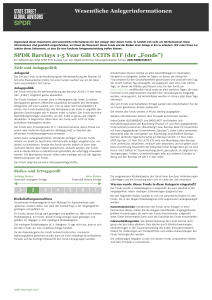 SPDR Barclays 1-5 Year Gilt UCITS ETF