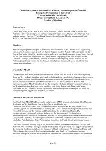 Oracle Bare Metal Cloud Service