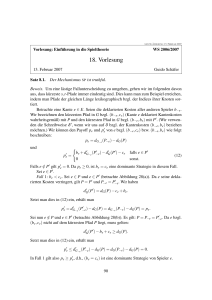 18. Vorlesung