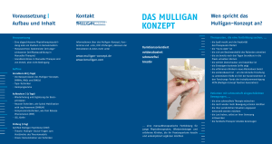 DAs MullIGAn KonzePT - Physio Wenneker, Therapiekonzepte