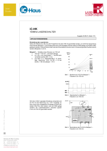 iC-HK 155 MHz-Laserschalter