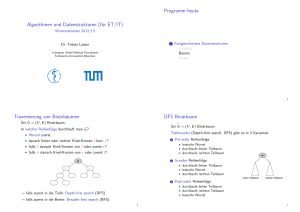 Algorithmen und Datenstrukturen (für ET/IT