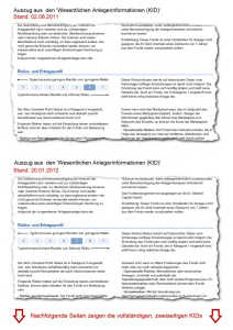 Risikoklassen-Wechsel  - Gegen