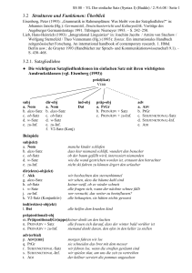 Syntax I - Userpage