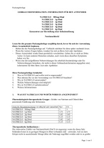 GEBRAUCHSINFORMATION: INFORMATION FÜR DEN