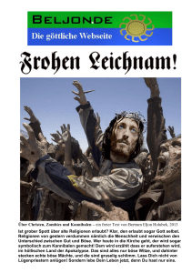 Frohen Leichnam!